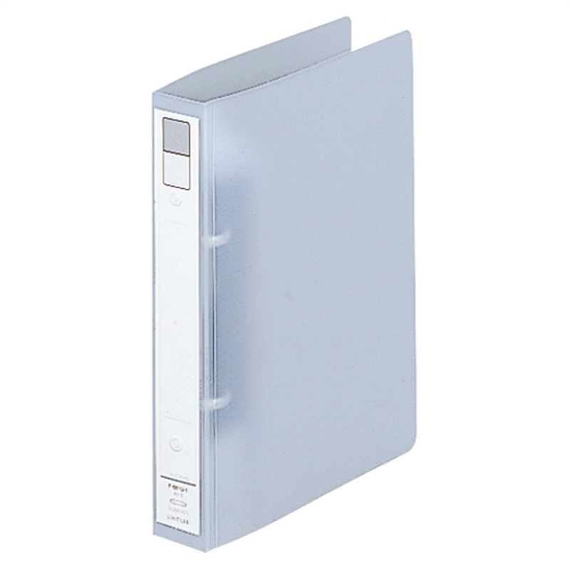 LIHIT LAB. リングファイル F-881U-1 A5S 36mm 乳白  1個（ご注文単位1個）【直送品】