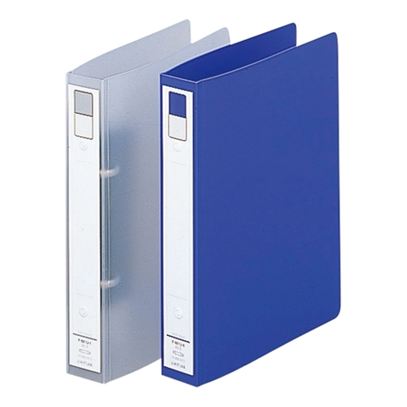 LIHIT LAB. リングファイル F-881U-1 A5S 36mm 乳白  1個（ご注文単位1個）【直送品】