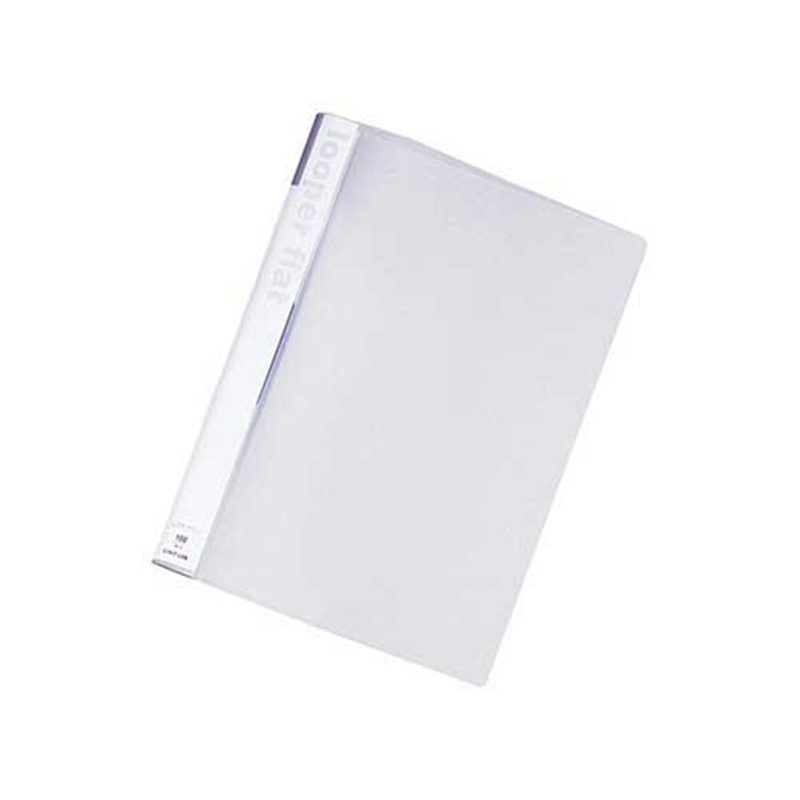 LIHIT LAB. ルーパーフラットファイル F-52-1 A4S 乳白 1個（ご注文単位1個）【直送品】