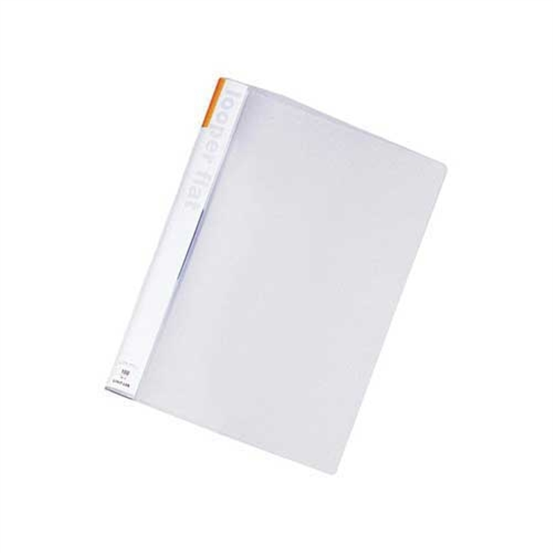 LIHIT LAB. ルーパーフラットファイル F-52-5 A4S 黄  1個（ご注文単位1個）【直送品】