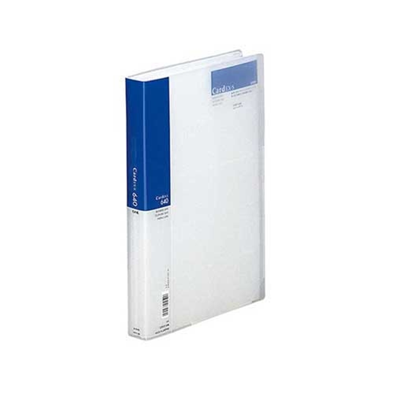 LIHIT LAB. 名刺ホルダー A4S A-946 藍  1個（ご注文単位1個）【直送品】