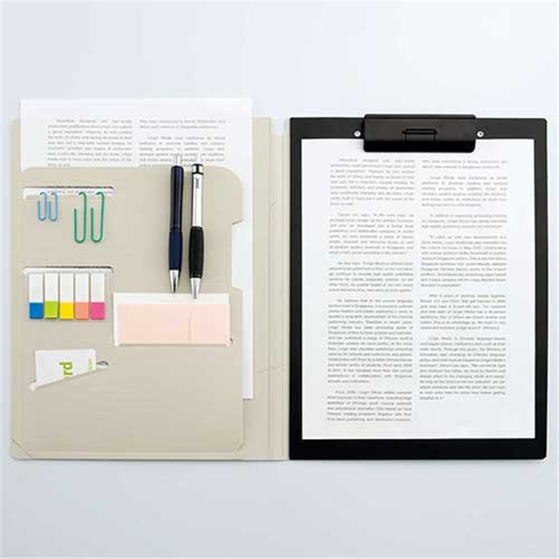 LIHIT LAB. SMARTFIT クリップファイル F-7560-11 1個(ご注文単位1個)【直送品】