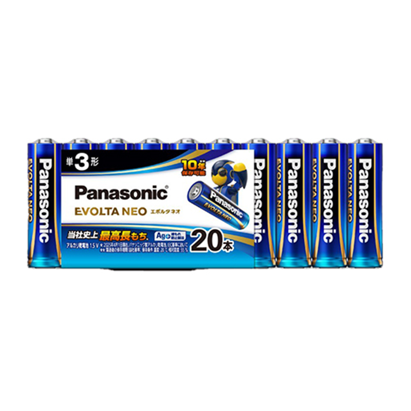Panasonic 乾電池エボルタネオ単3形 20本 LR6NJ/20SW  1個（ご注文単位1個）【直送品】