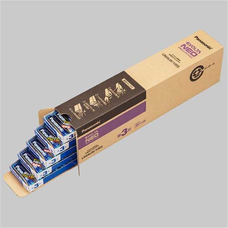 Panasonic 乾電池エボルタネオ単3形100本 LR6NJN/100S 1個（ご注文単位1個）【直送品】