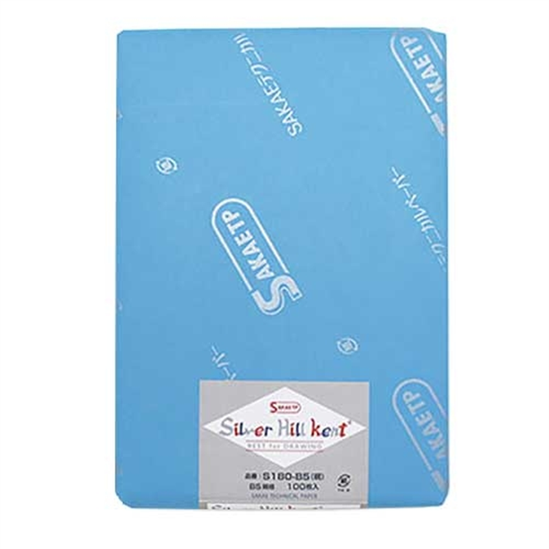 SAKAEテクニカルペーパー ケント紙 S-180-B5(規) 100枚  1個（ご注文単位1個）【直送品】