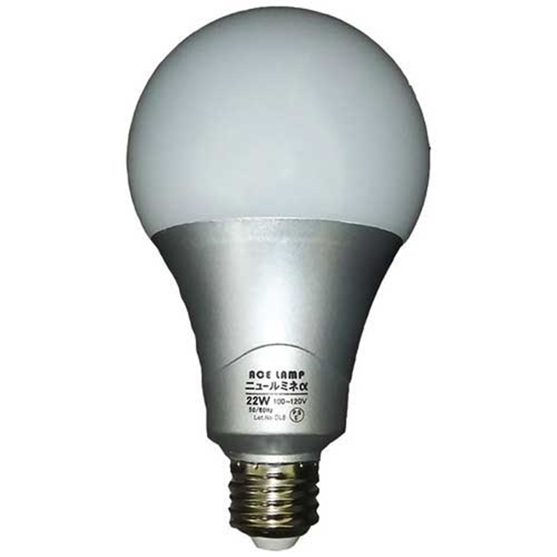 WING ACE LED電球 ニュールミネα22W LED-L22A  1個（ご注文単位1個）【直送品】