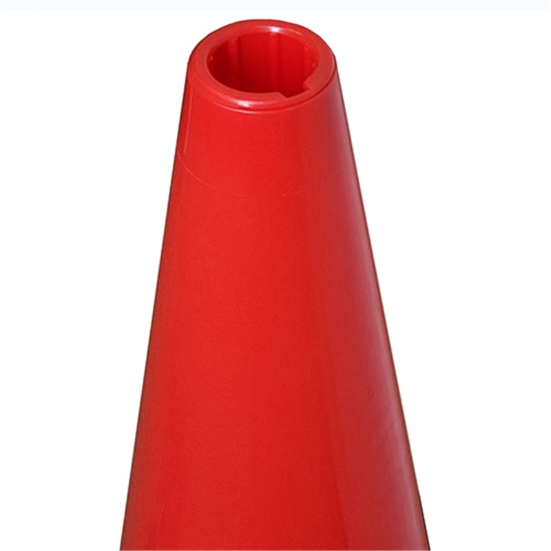 WING ACE 樹脂製コーンベット付三角コーン 赤 PCC-3K 1個（ご注文単位1個）【直送品】