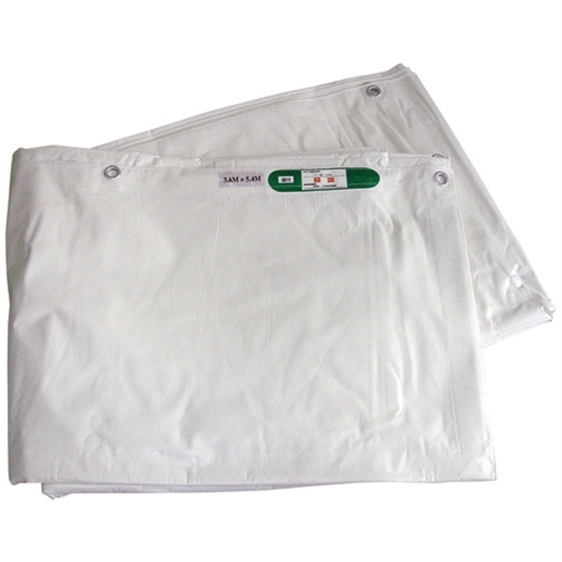 WING ACE 白防炎シート 2.7m×3.6m FR-2736  1個（ご注文単位1個）【直送品】