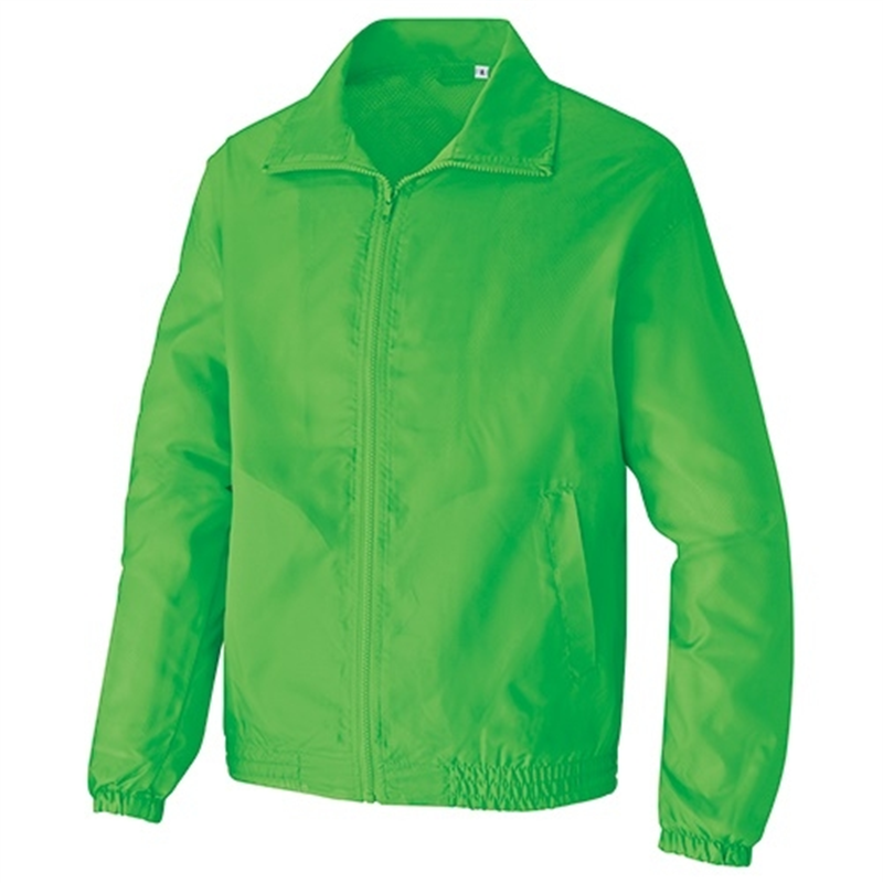 アイトス 裏メッシュブルゾン グリーン Lサイズ 1個(ご注文単位1個)【直送品】