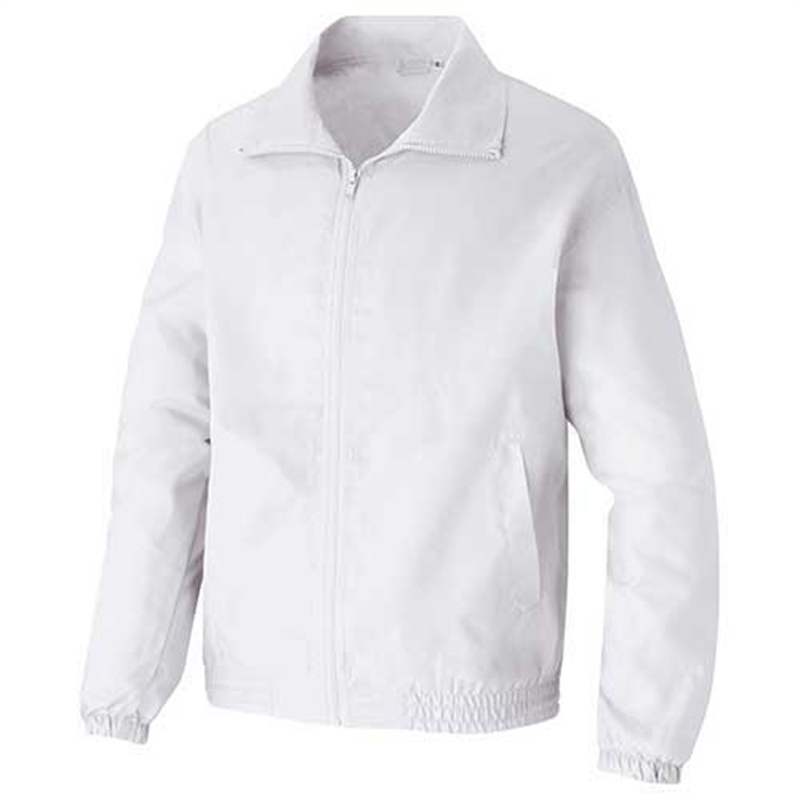 アイトス 裏メッシュブルゾン ホワイト Lサイズ 1個(ご注文単位1個)【直送品】