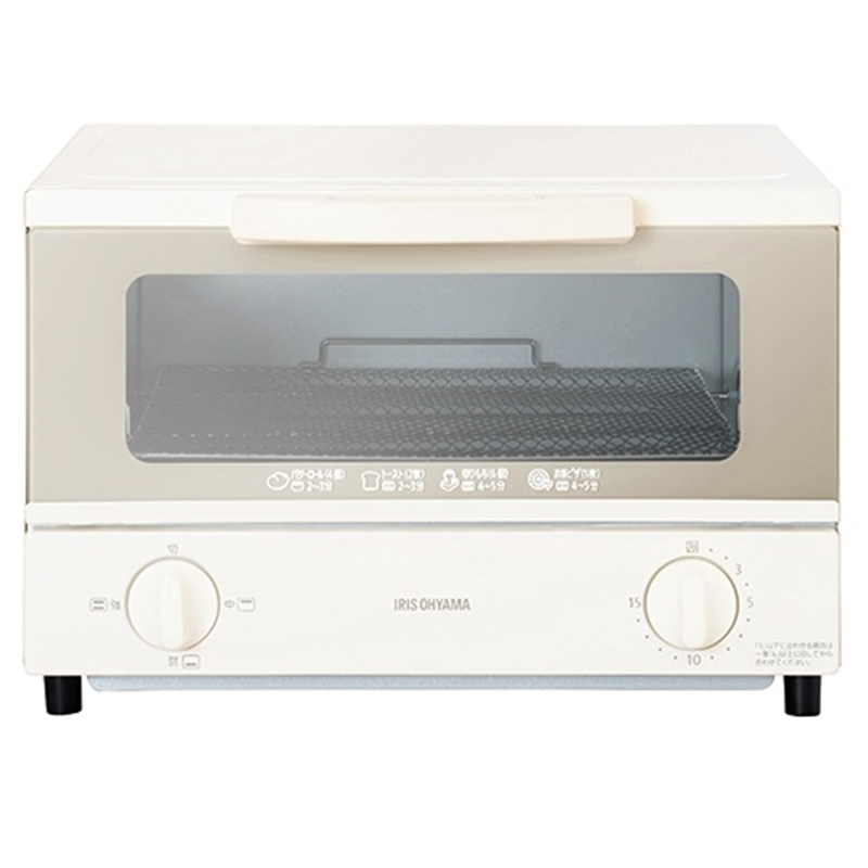 アイリスオーヤマ オーブントースター 4枚焼き EOT-032-CW 1個（ご注文単位1個）【直送品】