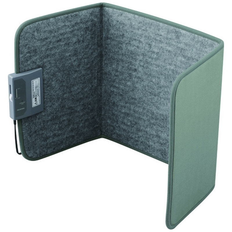 アイリスオーヤマ デスクパネルヒーター グレー APH-16B-H 1個(ご注文単位1個)【直送品】