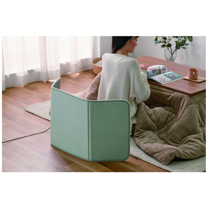 アイリスオーヤマ デスクパネルヒーター グレー APH-16B-H 1個(ご注文単位1個)【直送品】