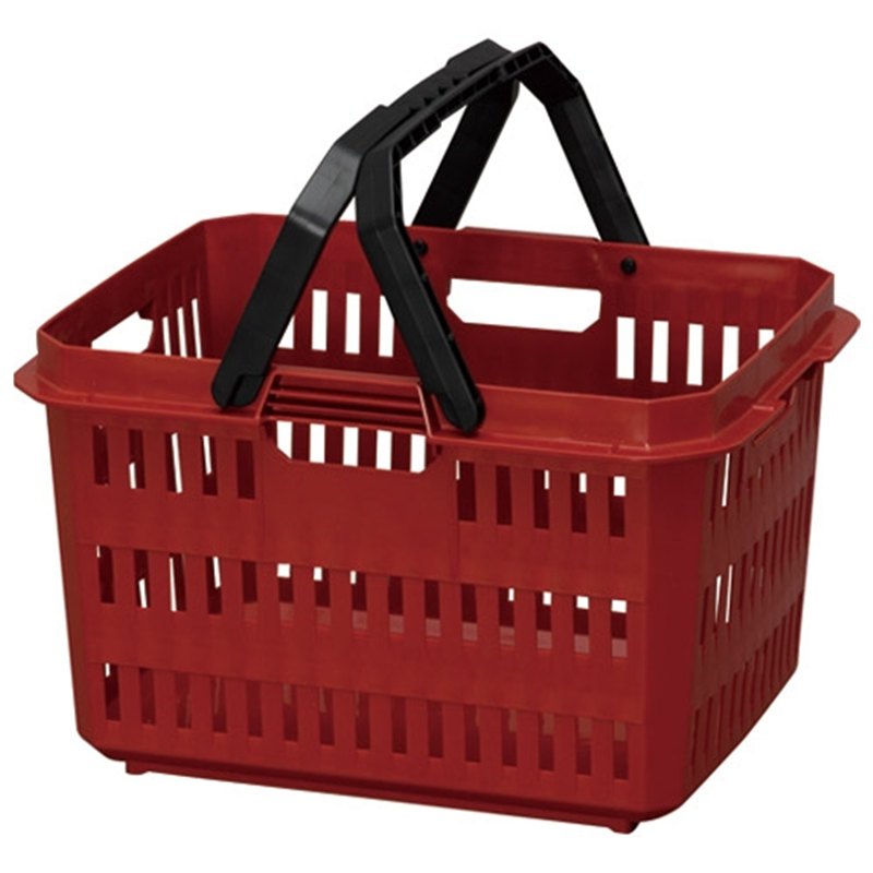 アイリスオーヤマ ハードプロバスケットHPB-37ダークレッド 1個(ご注文単位1個)【直送品】