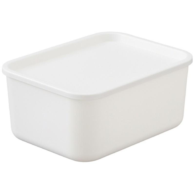 アイリスオーヤマ フタ付き積み重ねボックス29 ホワイト 1個（ご注文単位1個）【直送品】