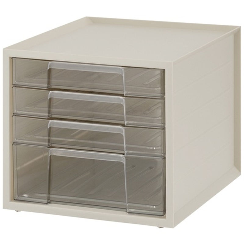 アイリスオーヤマ レターケース4段 LCJ-4D ホワイト 1個（ご注文単位1個）【直送品】