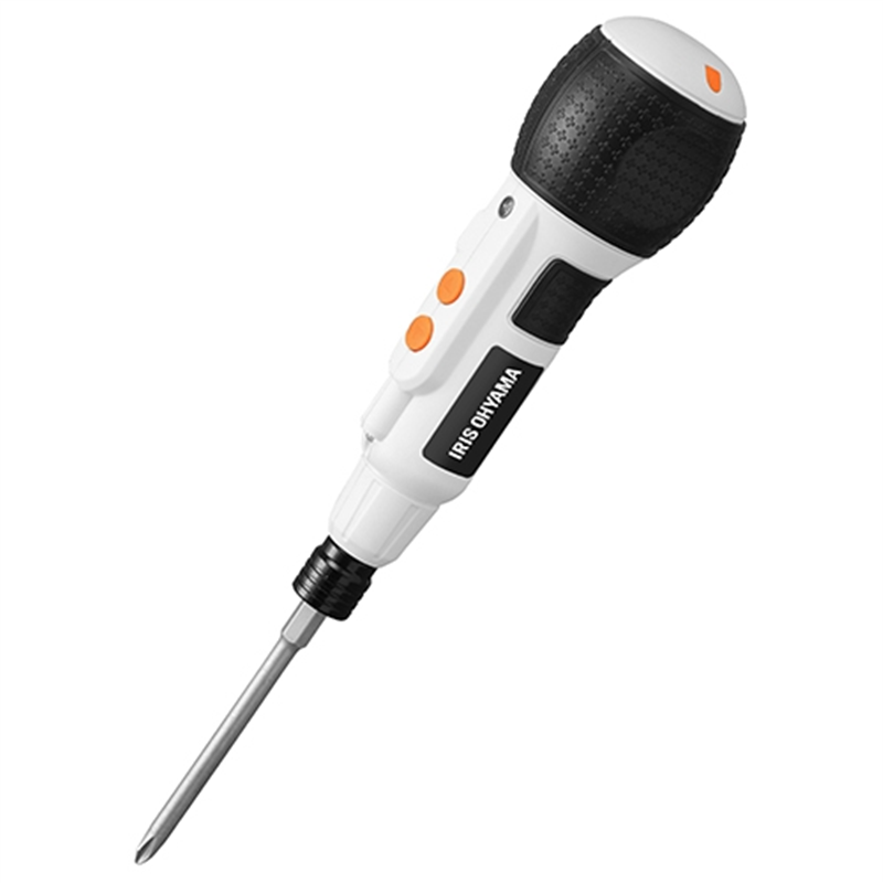 アイリスオーヤマ 充電式ボールグリップドライバ JMD8BG-W 1個（ご注文単位1個）【直送品】