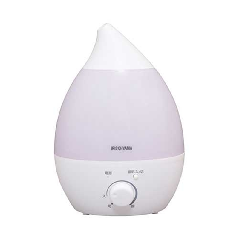 アイリスオーヤマ 超音波式加湿器 しずく型 UHM-280S-W 1個（ご注文単位1個）【直送品】