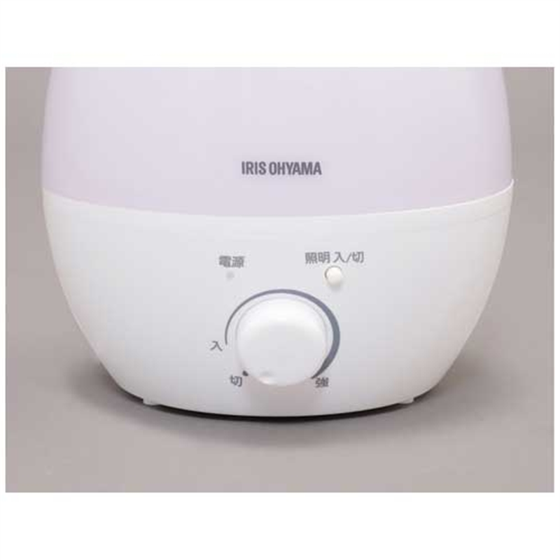 アイリスオーヤマ 超音波式加湿器 しずく型 UHM-280S-W 1個(ご注文単位1個)【直送品】