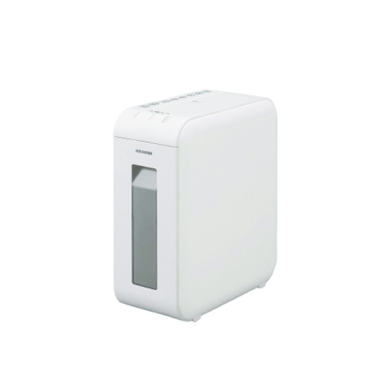 アイリスオーヤマ 超静音シュレッダー P6HCSV-W ホワイト 1個（ご注文単位1個）【直送品】