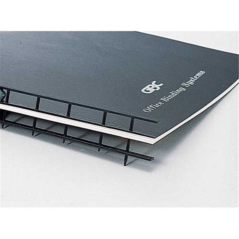 アコ・ブランズ バインドとじ具 CS25A4Z-BK 黒 100本 1個（ご注文単位1個）【直送品】