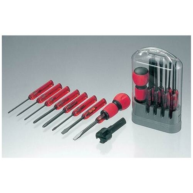 アネックスツール 電工グリップ8本組ドライバーセット 1個（ご注文単位1個）【直送品】