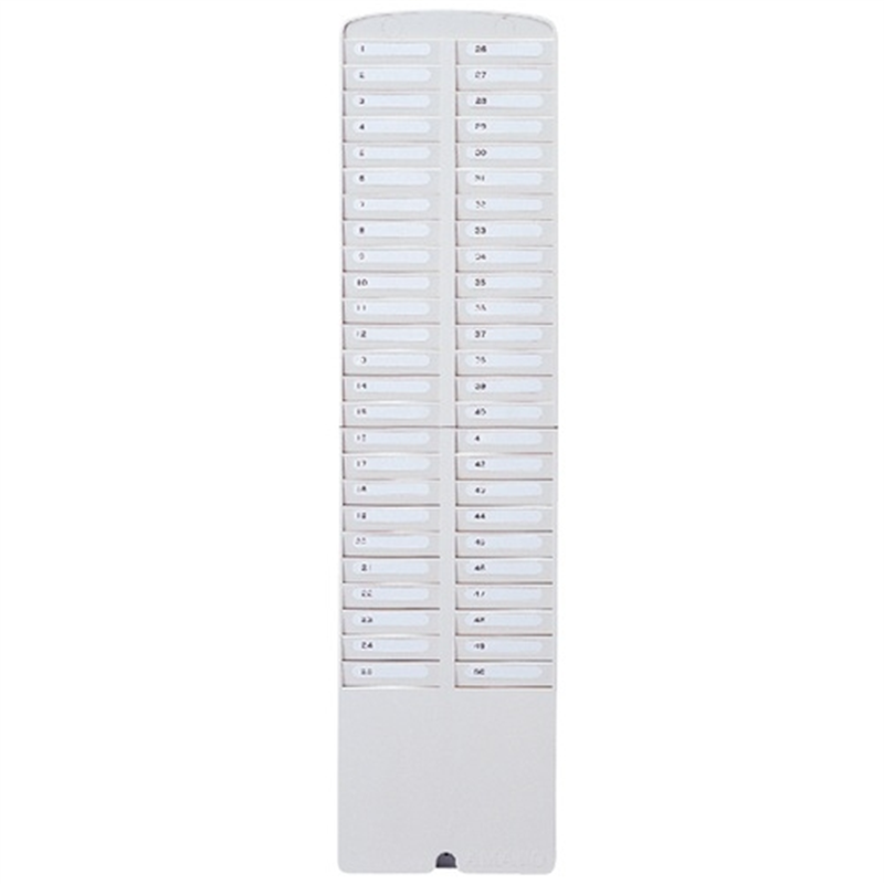 アマノ タイムカードラック 50S-W 50名用 1個(ご注文単位1個)【直送品】