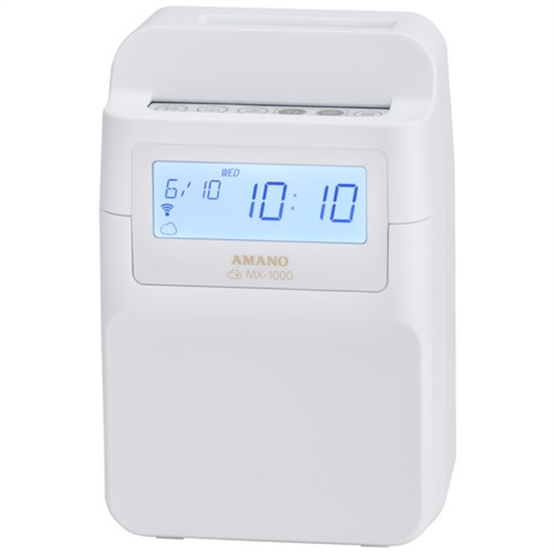 アマノ タイムレコーダーMX-1000 1個(ご注文単位1個)【直送品】