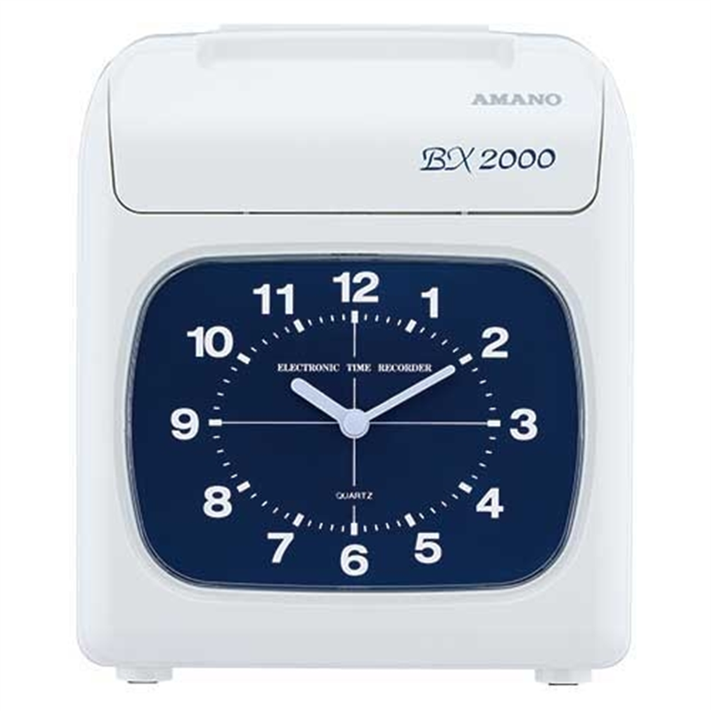 アマノ 電子タイムレコーダー BX2000J 1個(ご注文単位1個)【直送品】