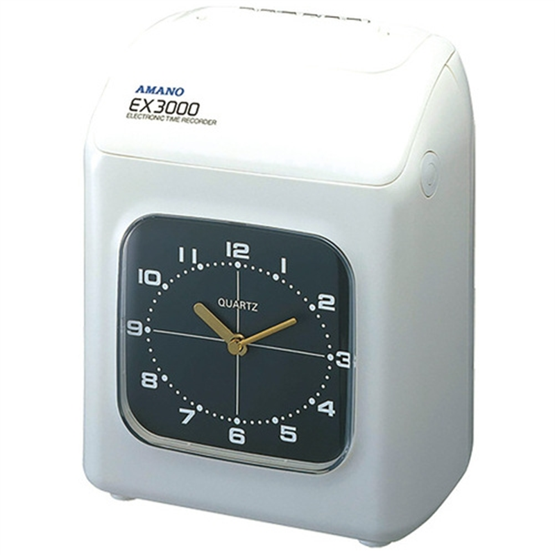 アマノ 電子タイムレコーダー EX3000J 1個(ご注文単位1個)【直送品】