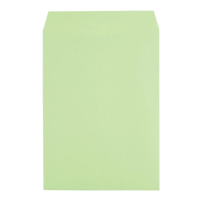 イムラ封筒 カラークラフト封筒 角2 K2S-429 鶯 500枚 1個（ご注文単位1個）【直送品】