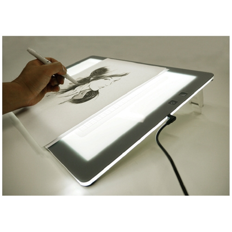 ウチダ LEDトレース台調光式 B4型 014-0198 1個（ご注文単位1個）【直送品】