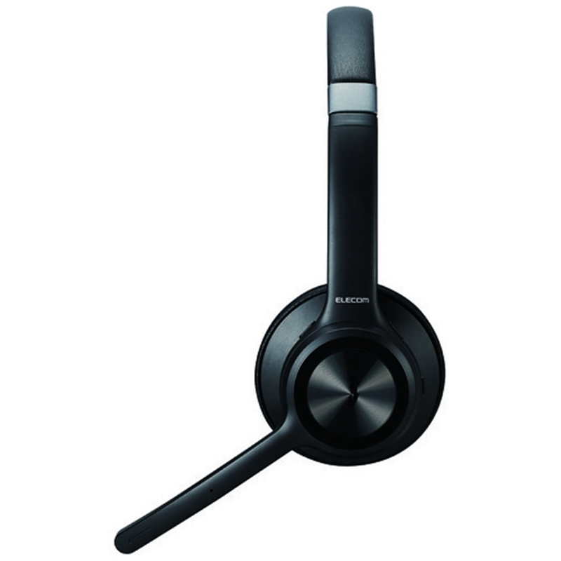 エレコム Bluetoothヘッドセット LBT-HSOH20BK 1個(ご注文単位1個)【直送品】