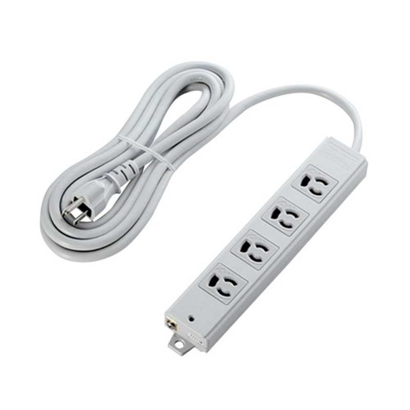 エレコム OAタップ磁石付3P 4個口 3m T-WRM3430LG/RS 1個（ご注文単位1個）【直送品】