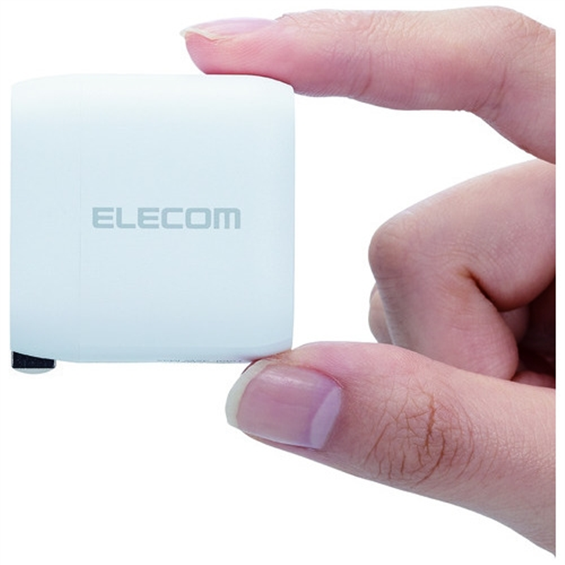 エレコム PD32W キューブAC充電器(C×1+A×2) 1個(ご注文単位1個)【直送品】