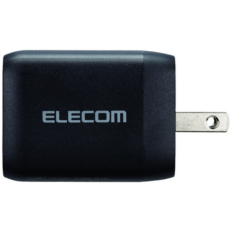 エレコム PD65W キューブAC充電器(C×2+A×1) 1個(ご注文単位1個)【直送品】