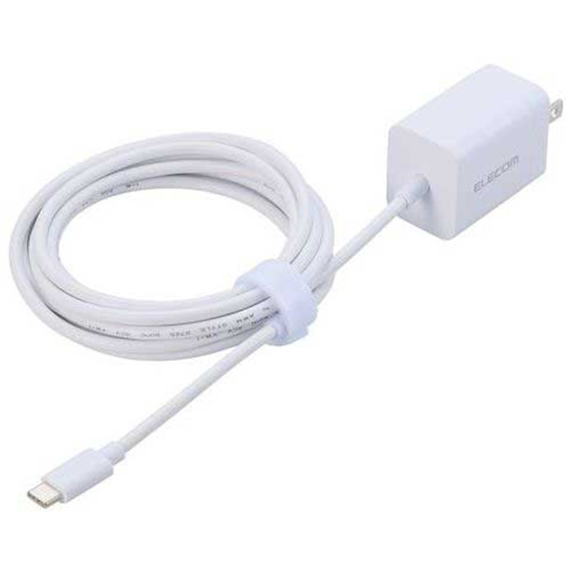 エレコム Type-C AC充電器 20W MPA-ACCP7020WH 1個（ご注文単位1個）【直送品】