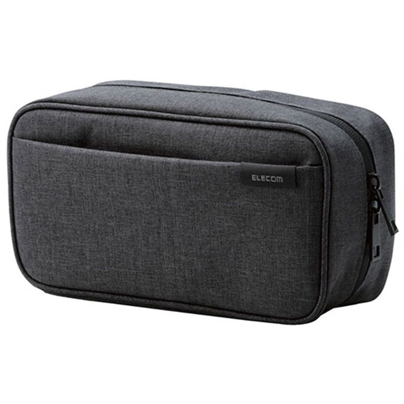 エレコム ガジェットポーチ ストレージ BMA-GP14BK 1個(ご注文単位1個)【直送品】