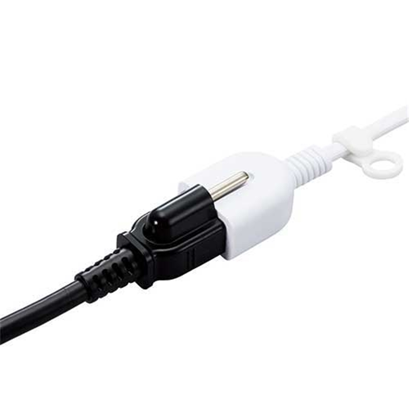 エレコム シャッター付き電源延長コード 5m 1個(ご注文単位1個)【直送品】