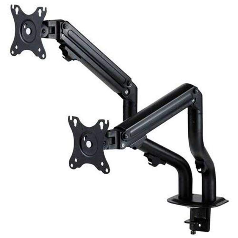 エレコム スプリングモニターアーム ダブル 1個（ご注文単位1個）【直送品】