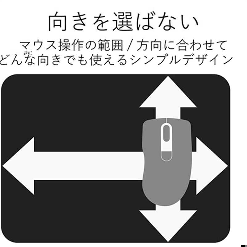 エレコム マウスパッドソフトレザーMP-SL01BK 1個(ご注文単位1個)【直送品】
