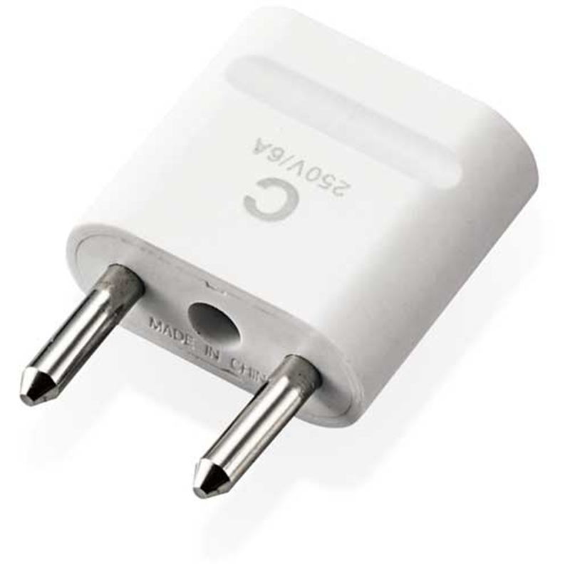 エレコム 海外用変換プラグ Cタイプ T-HPACWH 1個（ご注文単位1個）【直送品】