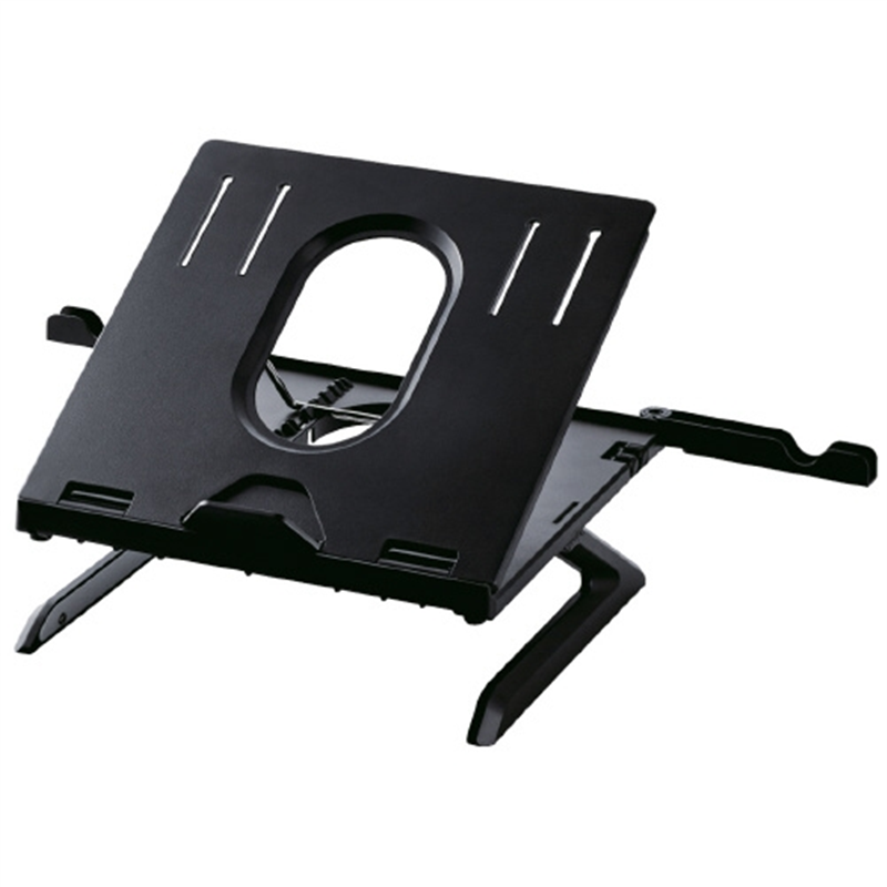 エレコム 折りたたみノートPCスタンドPCA-LTSH8BK 黒 1個（ご注文単位1個）【直送品】