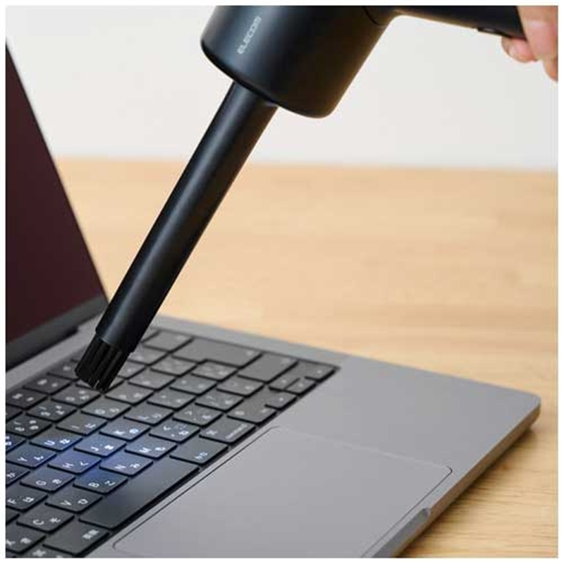 エレコム 電動エアダスター AD-ALB01BK 1個（ご注文単位1個）【直送品】