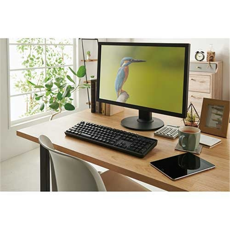 エレコム 無線キーボード フルサイズ黒 TK-FDM106TBK 1個（ご注文単位1個）【直送品】