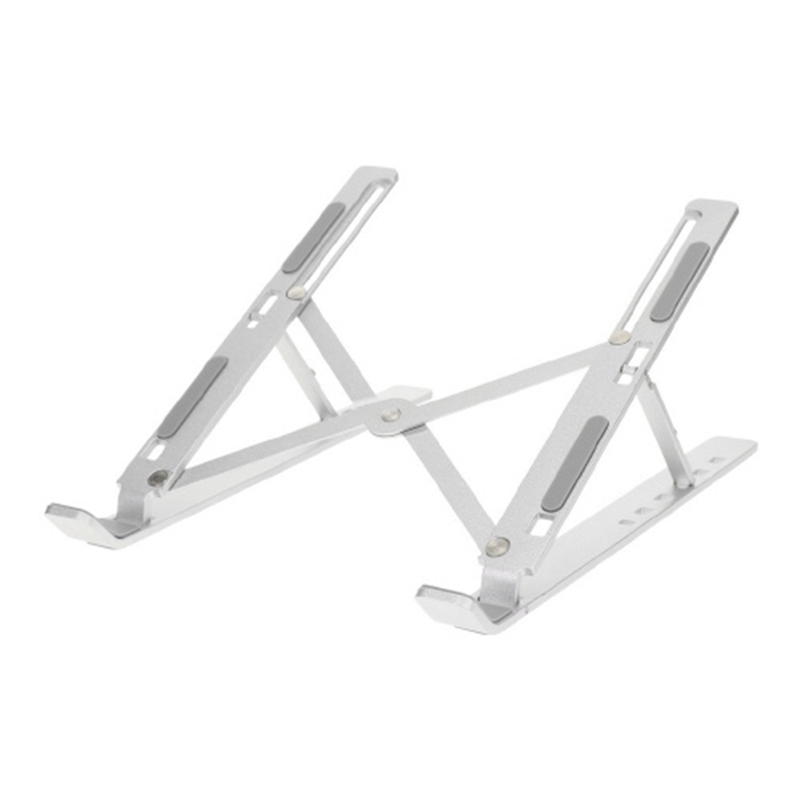 オウルテック 6段階角度調整可能ノートPCスタンド 銀 1個（ご注文単位1個）【直送品】