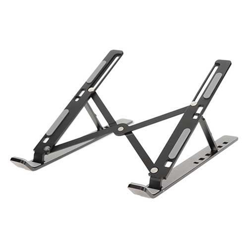 オウルテック 6段階角度調整可能ノートPCスタンド 黒 1個（ご注文単位1個）【直送品】