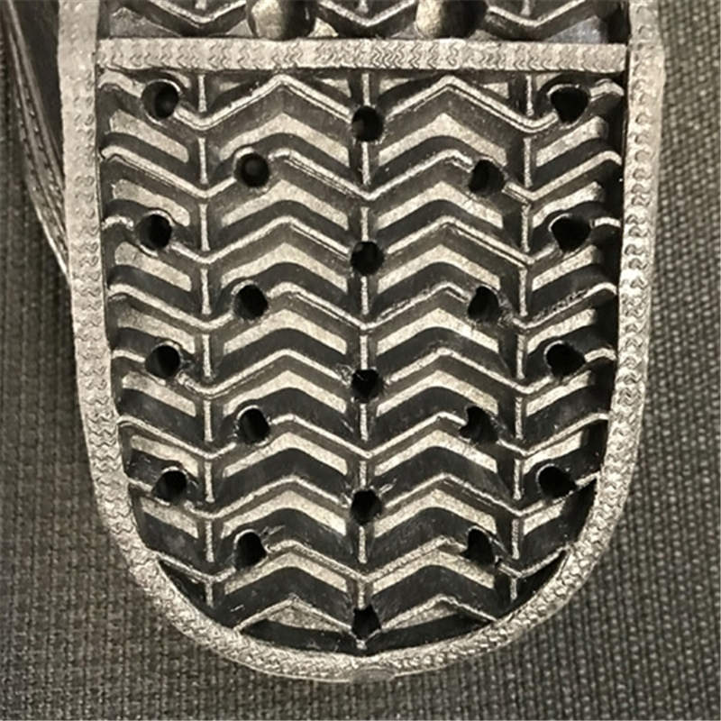 オーミケンシ フィッティングサンダルL ブラック12800019 1個（ご注文単位1個）【直送品】