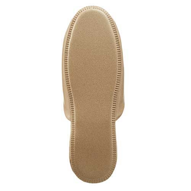 オーミケンシ 高周波レザースリッパ ベージュ 10足組 1個(ご注文単位1個)【直送品】