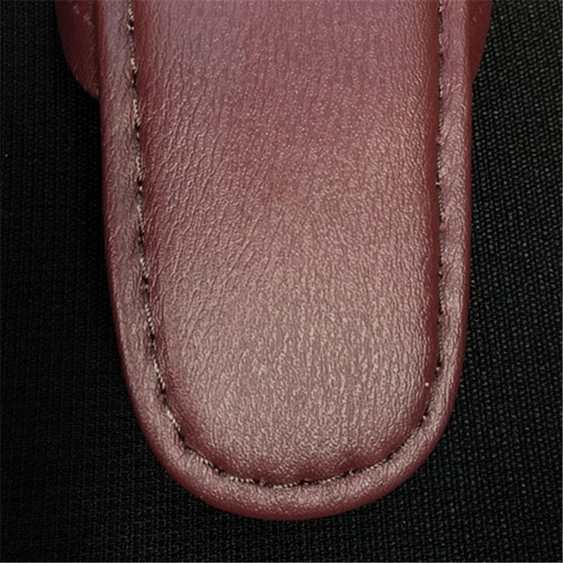 オーミケンシ 前開スリッパ 10足 ダークワイン 10835400 1個（ご注文単位1個）【直送品】